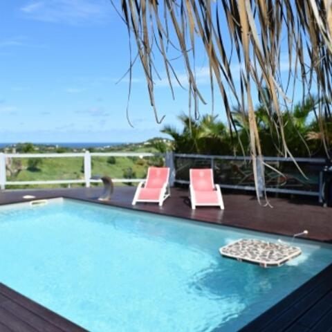 Bungalow La Paillote Le Francois Luaran gambar