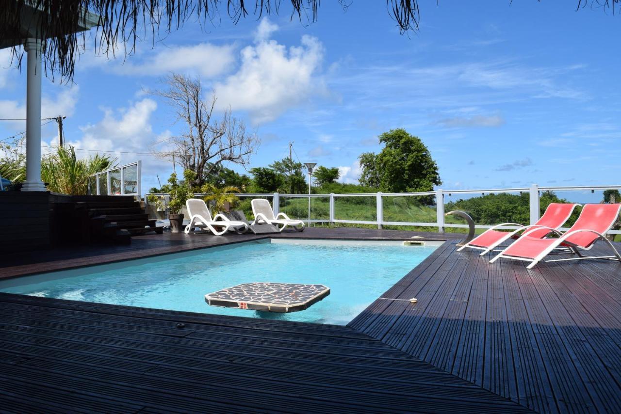 Bungalow La Paillote Le Francois Luaran gambar